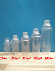 Shaker Transparent plastic 550ml/700ml/1000ml ( Nhựa Trong Suốt)