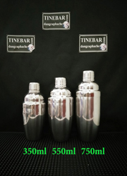 Shaker Standar Inox 350ml/550ml/750ml